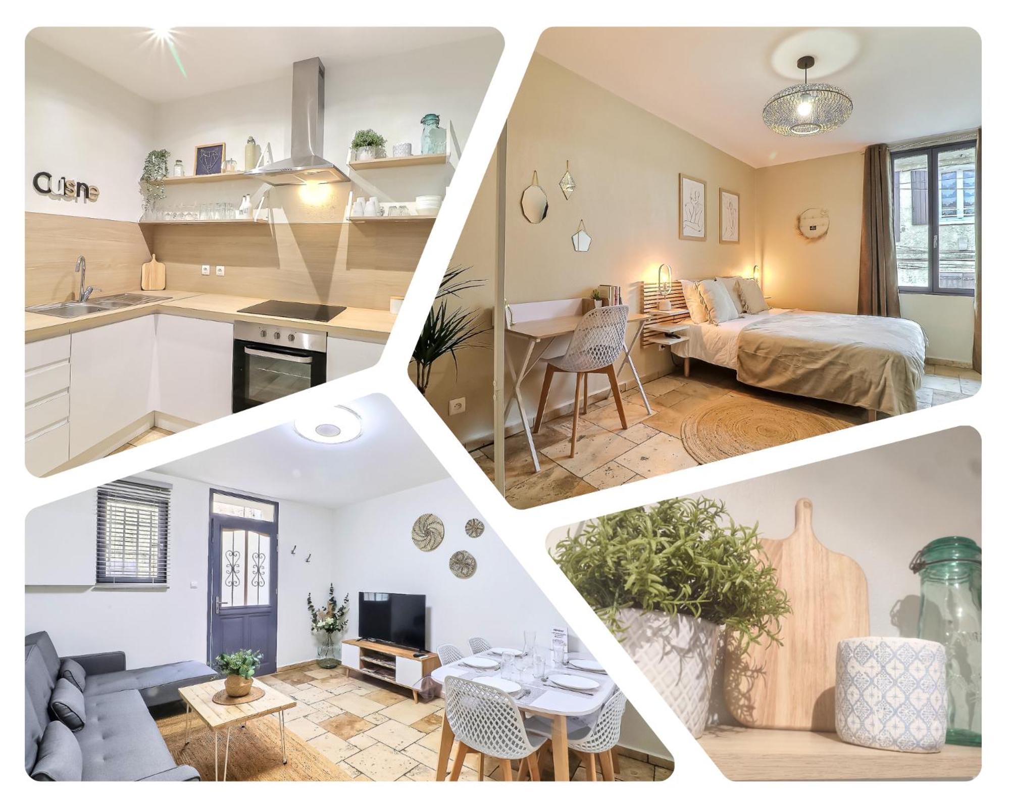Le Logy-Cosy - Appartement 5 Pers - Clim Wifi Cosy Garage Saint-Gilles  Extérieur photo