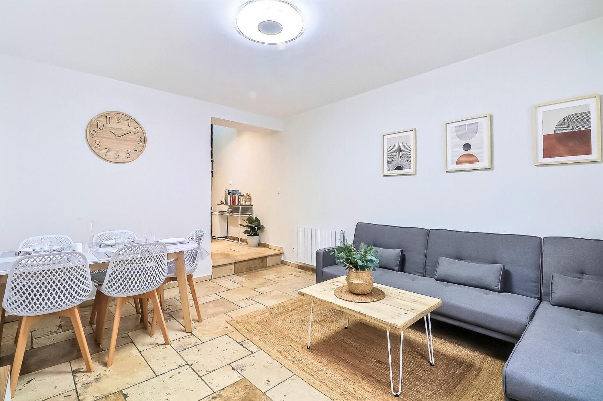 Le Logy-Cosy - Appartement 5 Pers - Clim Wifi Cosy Garage Saint-Gilles  Extérieur photo